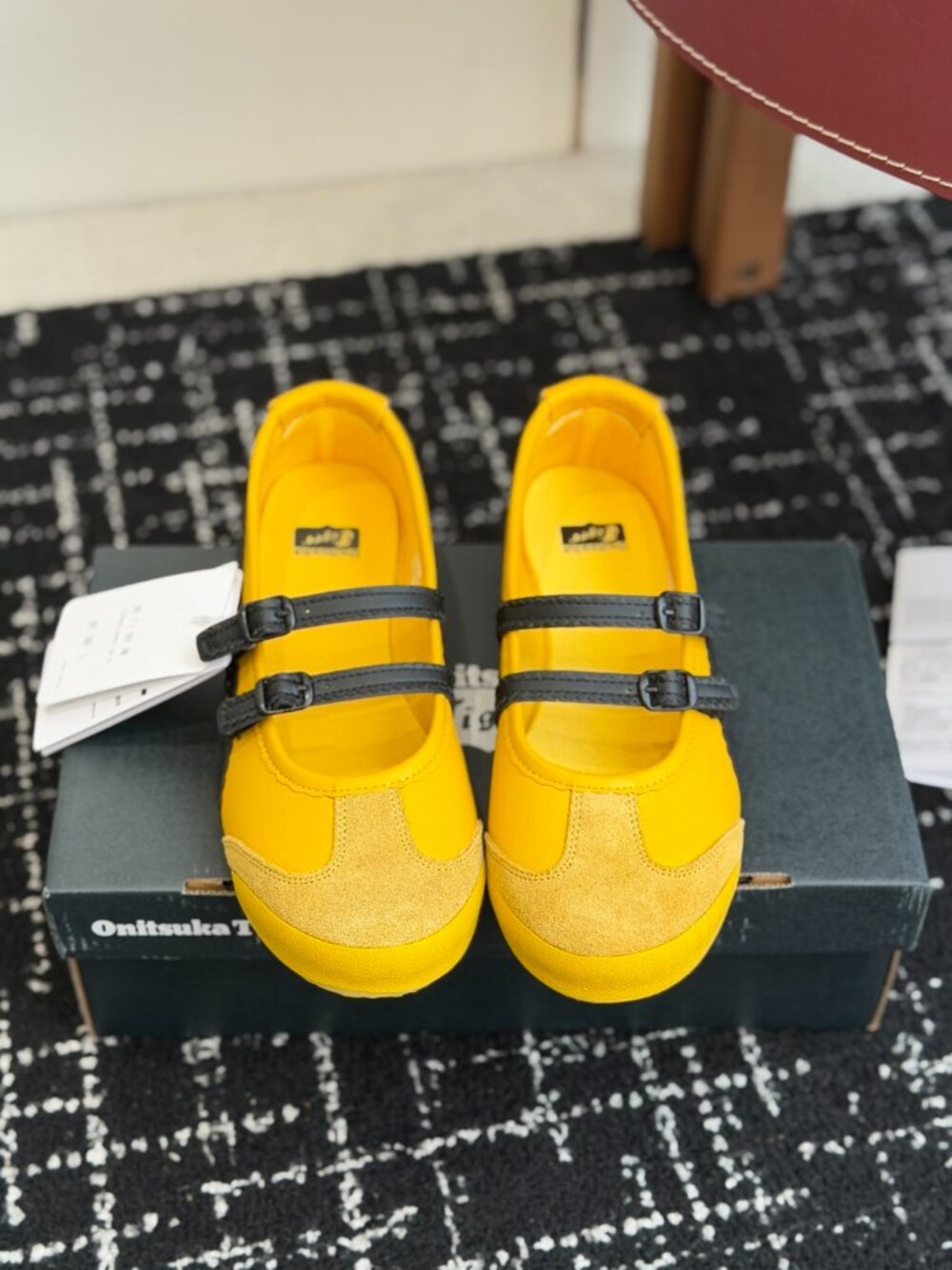 Onitsuka Tiger x Kiko Kostadinov Yellow Mary Janes - Picture 2 of 9
